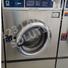 Dexter T600, 40 Lbs Front Load Washer 208-240v 3PH Stainless Steel WCN40ABSS