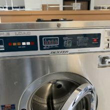 Refurbished Dexter T400 Triple Load Washer Stainless Steel Model with 40lbs 208-240 volts and 3 phase induction
