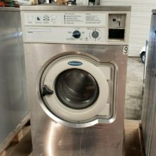 Refurbished Wascomat W620 Stainless Steel Front Load Washer with 20 lbs 208-240 volts and 3 phase induction